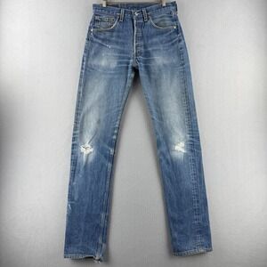 Vintage Levis Jeans Mens 33x40 (Fits 30x37) 501 XX Shrink To Fit 90s Made in USA